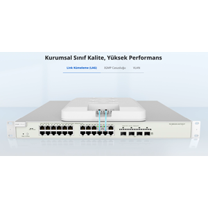 RUIJIE 48port 370w PoE 4-SFP+ 10GE Gigabit Yönetilebilir Switch RG-NBS3200-48GT4XS-P