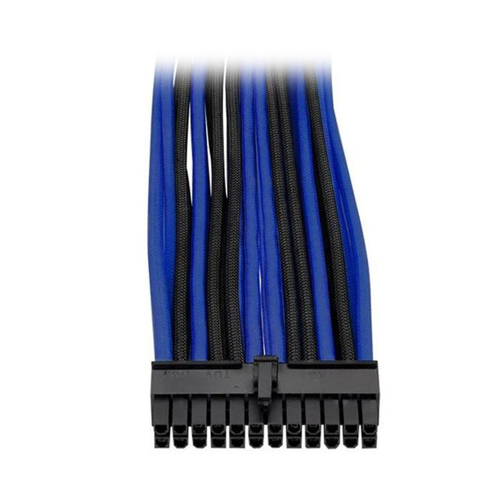 THERMALTAKE AC-035-CN1NAN-A1 TtMod Mavi/Siyah Power Supply Sleeved Kablo Seti (16 AWG)