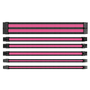 Thermaltake TtMod Pembe/Siyah Power Supply Sleeved Kablo Seti (16 AWG)