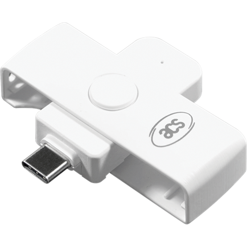 ACS ACR39U-NF PocketMate II USB Type-C Tam Boy Temaslı Akıllı Kart Okuyucu