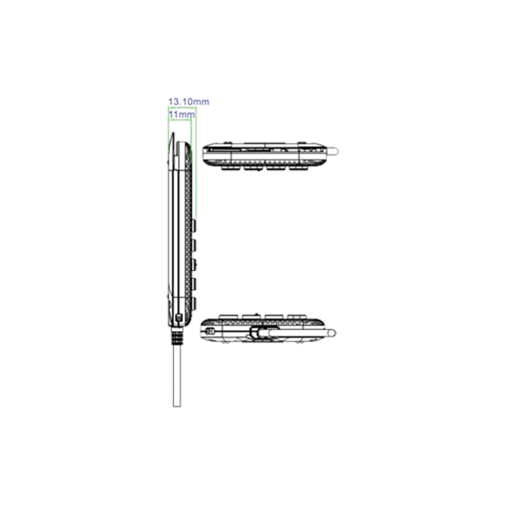 ACS APG8201-B2 USB PINPad + LCD Tam Boy Temaslı Akıllı Kart Okuyucu / Kodlayıcı