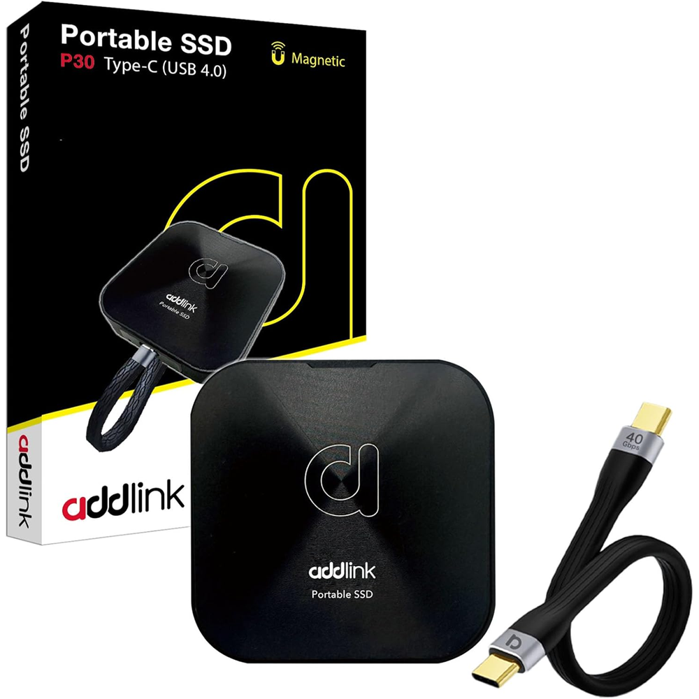 ADDLINK 2TB P30 AD2TBP30B4K 4000-3600MB/s TYPEC SSD Harici Disk