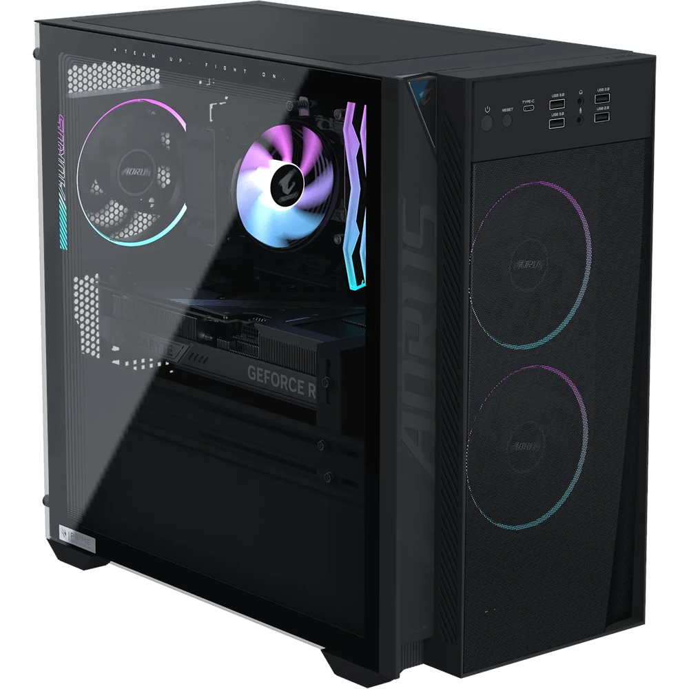 GIGABYTE RYZEN 7 9700X-16GB DDR5 RAM-1TB NVME-8GB RTX5060-W11H GAMING PC / AORUS PRIME3 AP3A7N6-5111