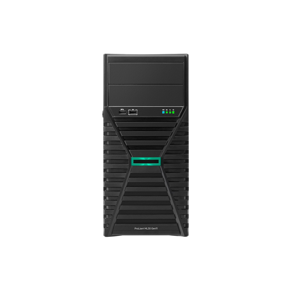 HPE ML30 GEN11 P71385-425 E2414-64GB DDR5 UDIMM-1X960GB SSD-2X1TB SATA Tower Sunucu (10469)