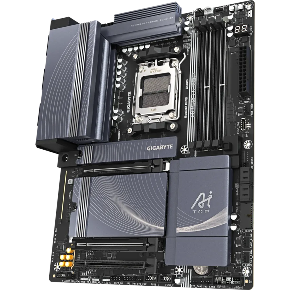 GIGABYTE B850 AI TOP WIFI7 DDR5 HDMI-DP TYPEC PCIE 5.0 AM5 ATX