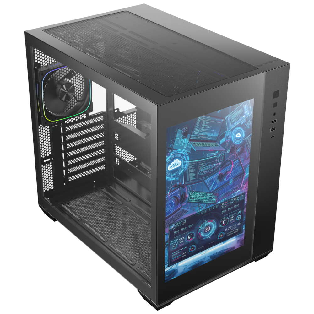 BITFENIX 850W 80+ BRONZE ALD BFC-ADB85KKGSK-4A 4-ARGB Fanlı Gaming Mid-Tower PC Kasası