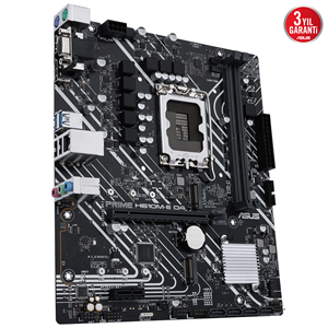 ASUS PRIME H610M-E D4 CSM DDR4 HDMI-DP PCIE 4.0 1700p mATX Kurumsal Anakart