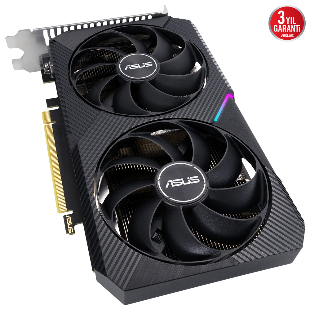 ASUS 8GB DUAL RTX3050-O8G-V2 GDDR6 96bit HDMI-DP PCIE 4.0
