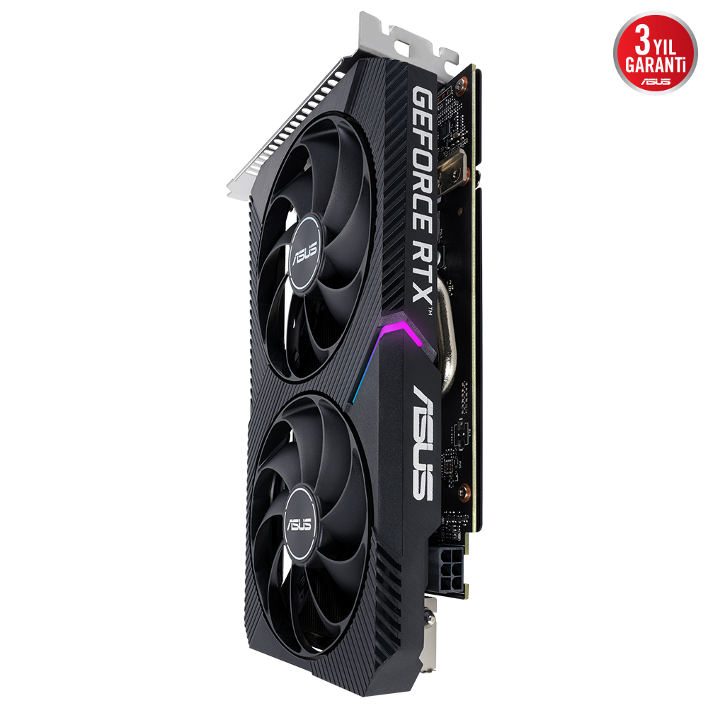 ASUS 8GB DUAL RTX3050-O8G-V2 GDDR6 96bit HDMI-DP PCIE 4.0