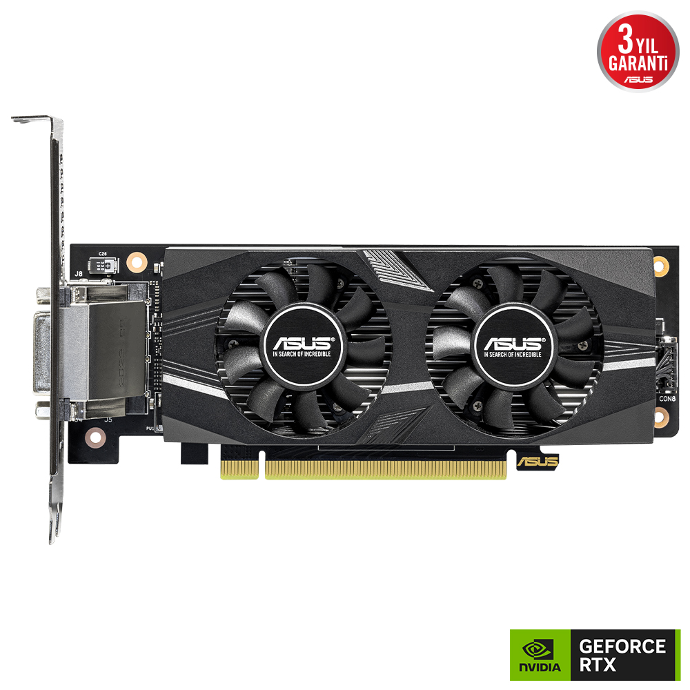 ASUS 6GB RTX3050-O6G-LP BRK GDDR6 96bit HDMI-DP PCIE 4.0