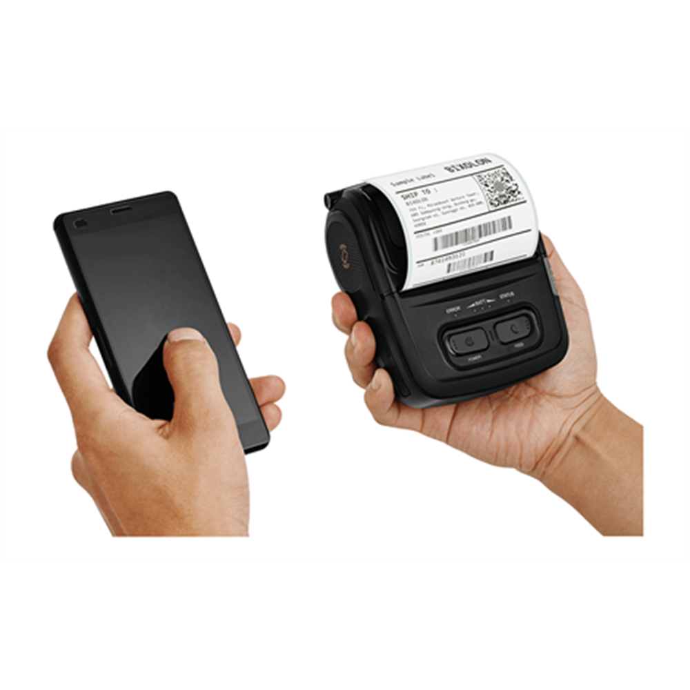BIXOLON 203dpi SPP-L310iK 72mm 127mm/sn USB + Seri + Bluetooth Taşınabilir Barkod Etiket Yazıcı
