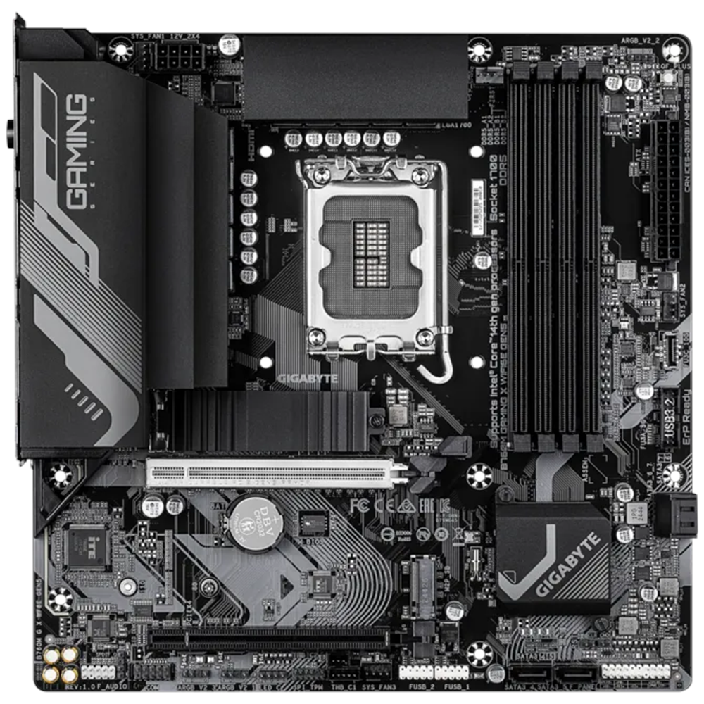 GIGABYTE B760M GAMING X WIFI6E GEN5 DDR5 HDMI-DP PCIE 4.0 1700p mATX