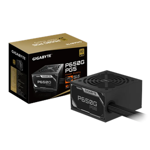 GIGABYTE 650W 80+ Gold P650G GP-P650G-PG5 Power Supply