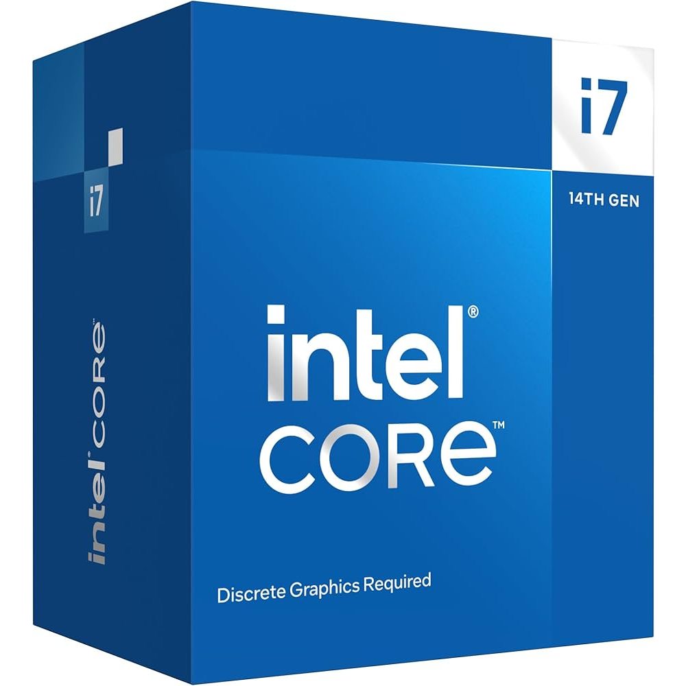 INTEL CORE i7 14700F 33MB 12çekirdekli VGA YOK 1700p 65w Kutulu+Fanlı