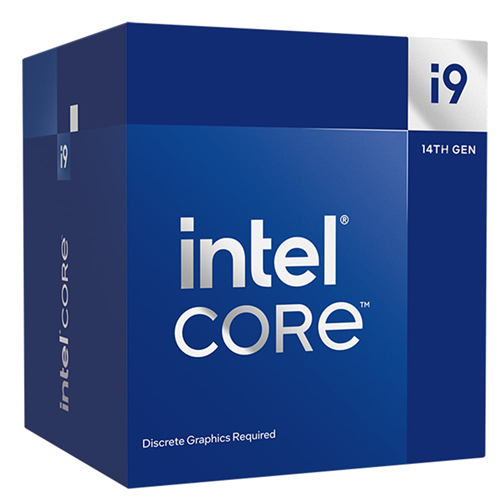 INTEL CORE i9 14900F 68MB 24çekirdekli VGA Yok 1700p 65w Kutulu+Fanlı