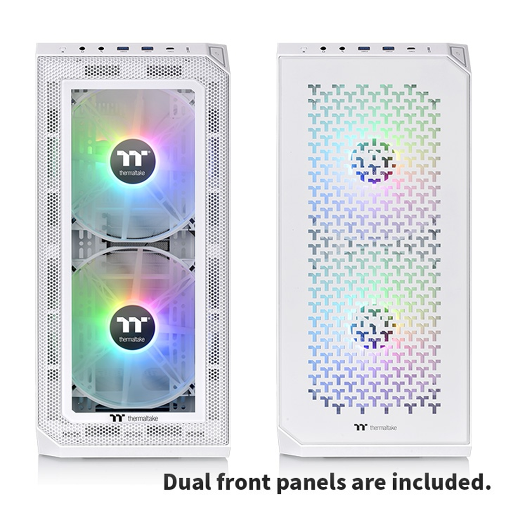 THERMALTAKE VIEW 300MX CA-1P6-00M6WN-00 2-20CM ARGB Fanlı Gaming Mid-Tower PC Kasası Beyaz