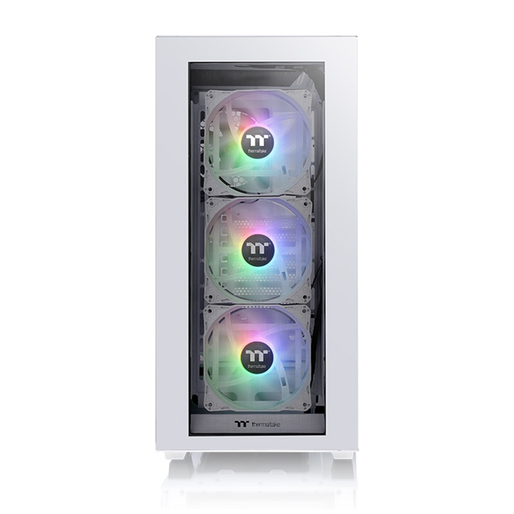 THERMALATE DIVIDER 300 TG CA-1S2-00M6WN-01 4-ARGB Fanlı Gaming Mid-Tower PC Kasası Beyaz