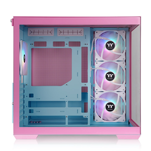 THERMALTAKE VIEW 380 CA-1Z2-00MAWN-00 4-ARGB Fanlı Gaming Mid-Tower PC Kasası Pembe