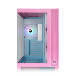THERMALTAKE VIEW 380 CA-1Z2-00MAWN-00 4-ARGB Fanlı Gaming Mid-Tower PC Kasası Pembe