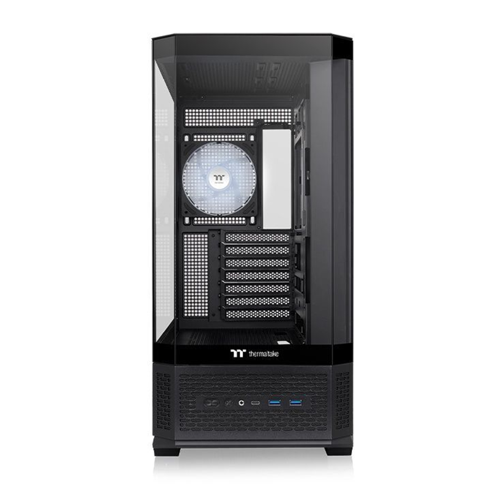 THERMALTAKE 1000W 80+ GOLD VIEW 370 TG CA-31N-10M1WE-00 4-ARGB Fanlı Gaming Mid-Tower PC Kasası