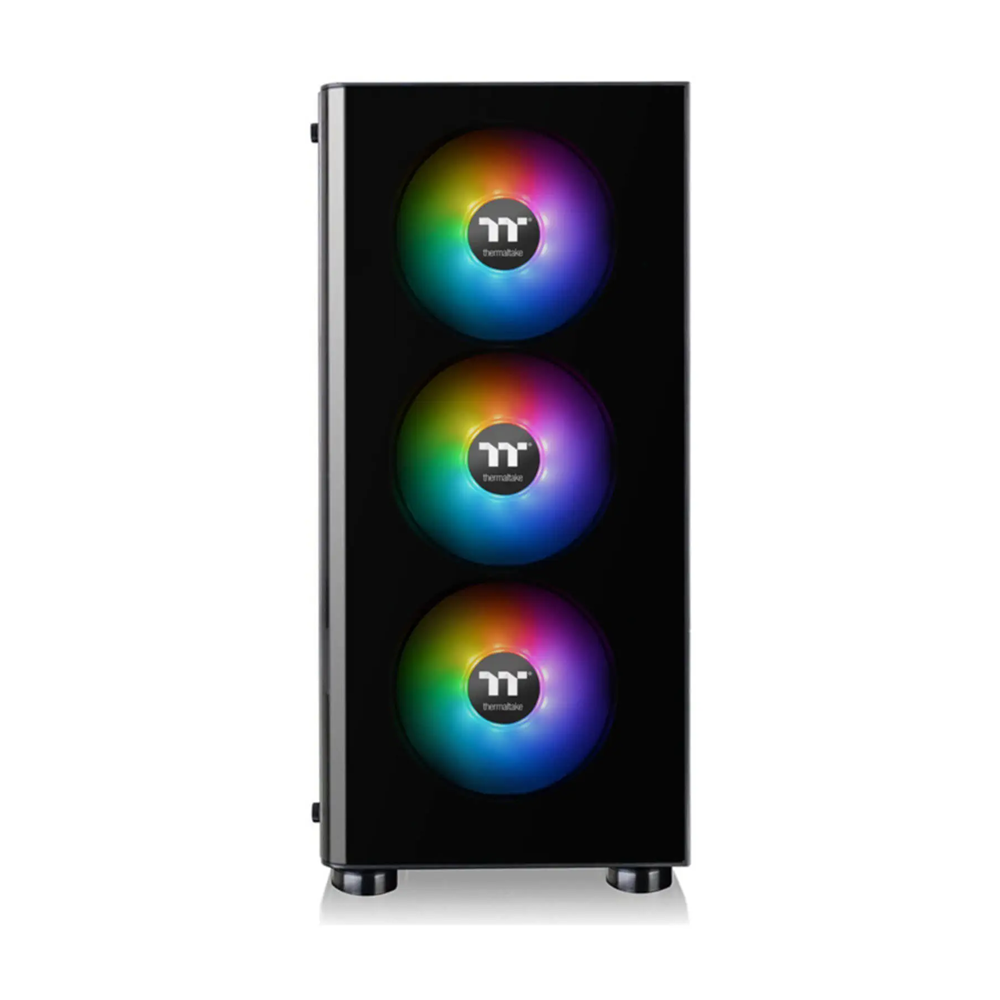 THERMALTAKE 600W 80+ ARGB V200 TG CA-3K8-60M1WE-00 3-ARGB Fanlı Gaming Mid-Tower PC Kasası