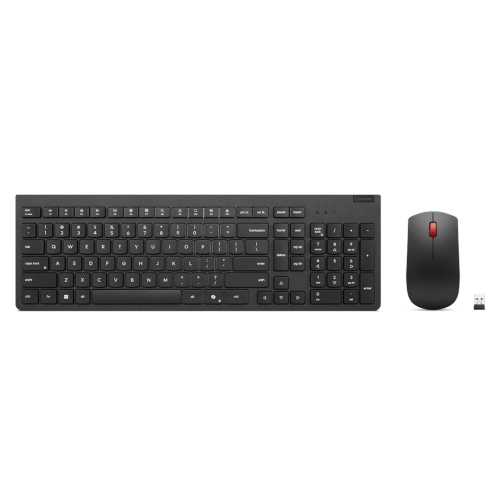LENOVO Q TR Essential 4X31R64489 Kablosuz Klavye Mouse Set Siyah