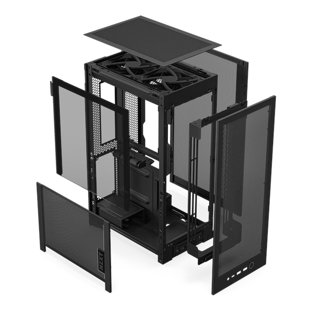 NZXT H2 FLOW CI-H21FB-01 2026 Gaming Mini-ITX PC Kassası