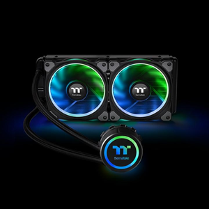 THERMALTAKE 240MM FLOE RIING PLUS CL-W157-PL12SW-A RGB AM4-2066p Sıvı Soğutmalı İşlemci Fanı