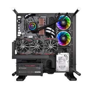 THERMALTAKE 240MM FLOE RIING PLUS CL-W157-PL12SW-A RGB AM4-2066p Sıvı Soğutmalı İşlemci Fanı