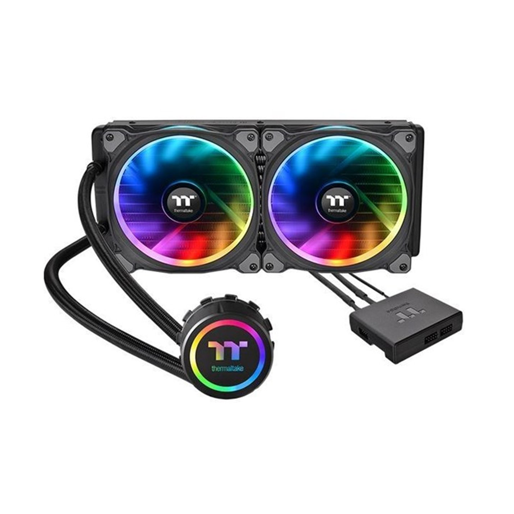 THERMALTAKE 280MM FLOE RIING PLUS CL-W167-PL14SW-A ARGB AM5-1851p Sıvı Soğutmalı İşlemci Fanı