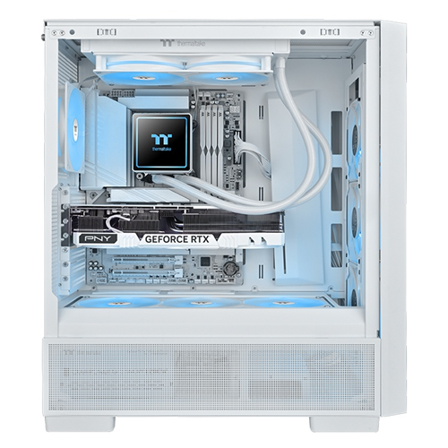 THERMALTAKE 240MM TH240 v3 CL-W467-PL12SW-A AM5-1851p Sıvı Soğutmalı İşlemci Fanı Beyaz