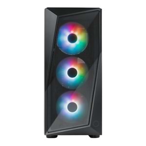 COOLERMASTER 700W 80+ CMP520 TG CP520-KGNN70-S00 3-ARGB Fanlı Gaming EATX PC Kasası