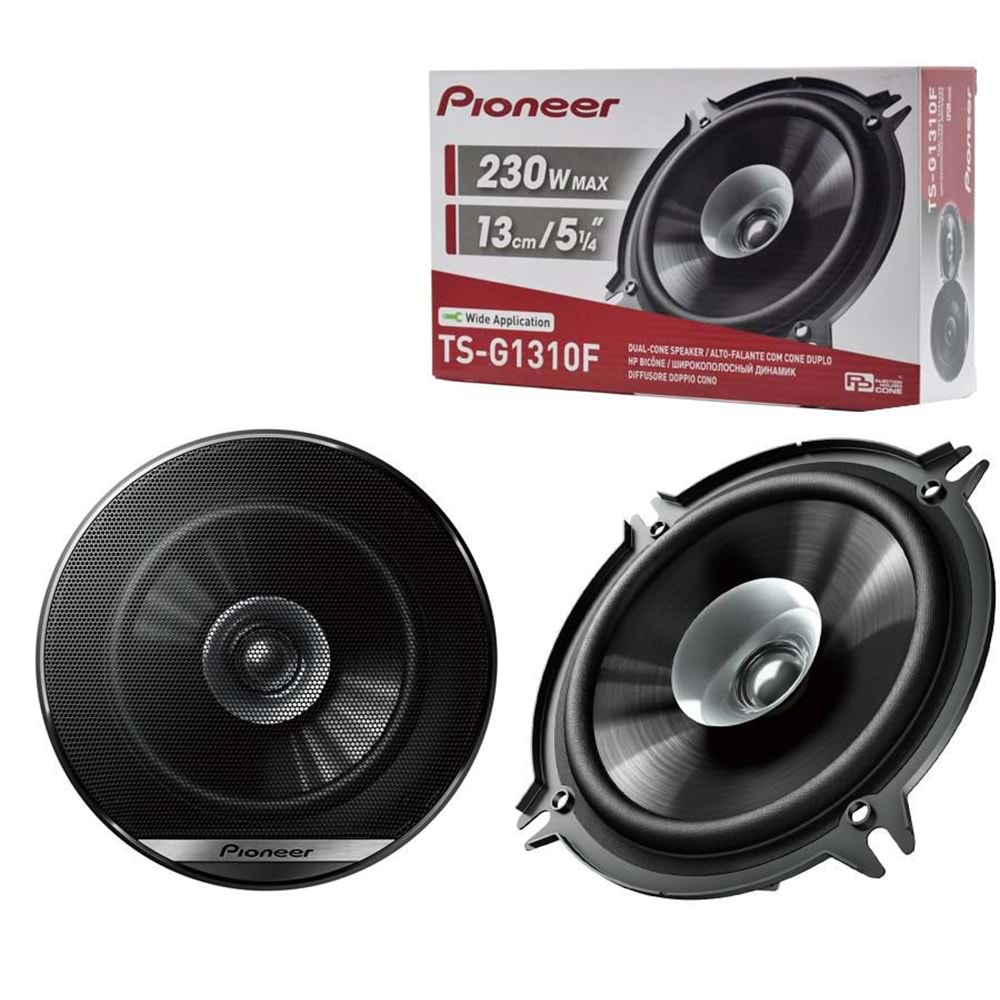 Pioneer Oto Hoparlör 13Cm 230W 2 Adet Digicom Ts-G1310F