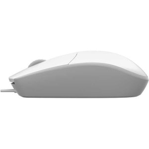 Rapoo 18102-RP N100 1600DPI Her Iki El Ile Kullanılabilen USB Beyaz Mouse