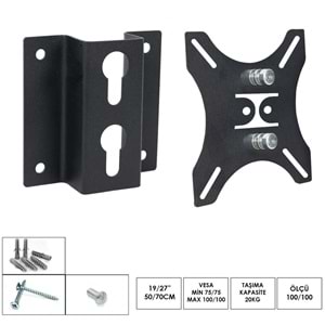 Ufix Lcd Monitör Askı Aparatı Sabit 19/27 50-70 Cm Kare