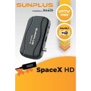 HITECH SPACEX HD UYDU ALICI ÇANAKSIZ İZLEME DAHİLİ WIFI UCAST SİNEMA PAKETİ(1 YIL IKS HEDİYE)