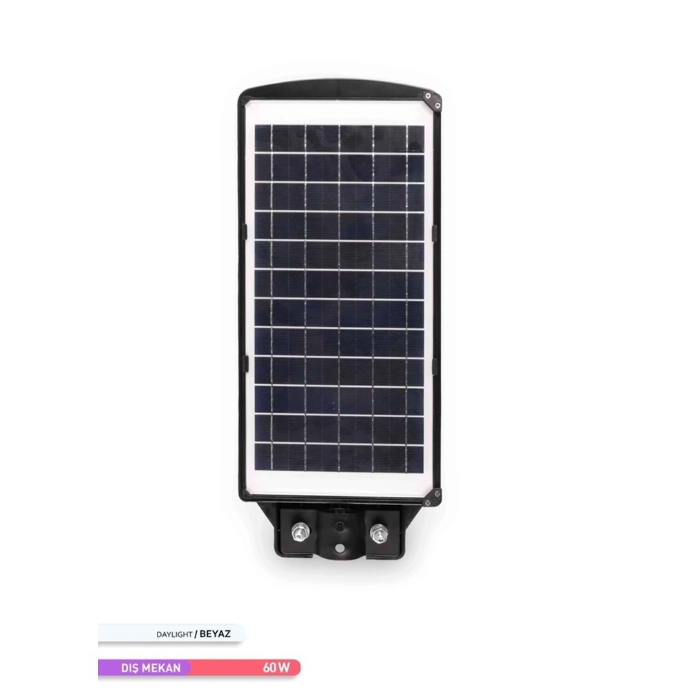 Ack 120 Led Li Led Solar Sokak Armatürü 6500K Beyaz Işık 3.2V 60W At42-06031