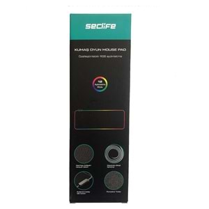 Seclife Smp-3425-Rgb Gaming Mouse Pad