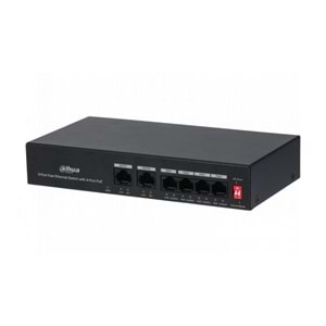 Dahua Switch Pfs3006-4Et-36 6 Port 10/100 4 Poe 2 Fe Uplink