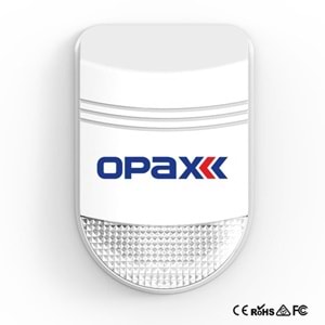 Opax Bgr-09 Kablosuz Harici Siren /Mesafe Artırıcı /Repeater Adaptör Dahil