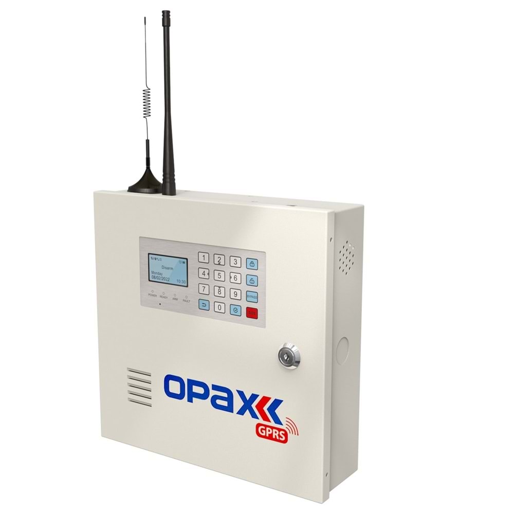 Opax 2646 Gprs Alarm Paneli Akü Dahil (1 Yıl Ahm Ücretsiz)