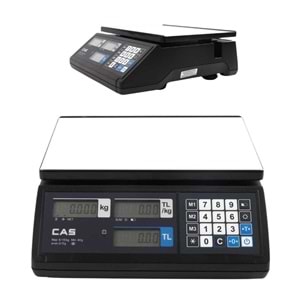 Cas T-Erjr-C 15kg Barkodsuz Terazi Online