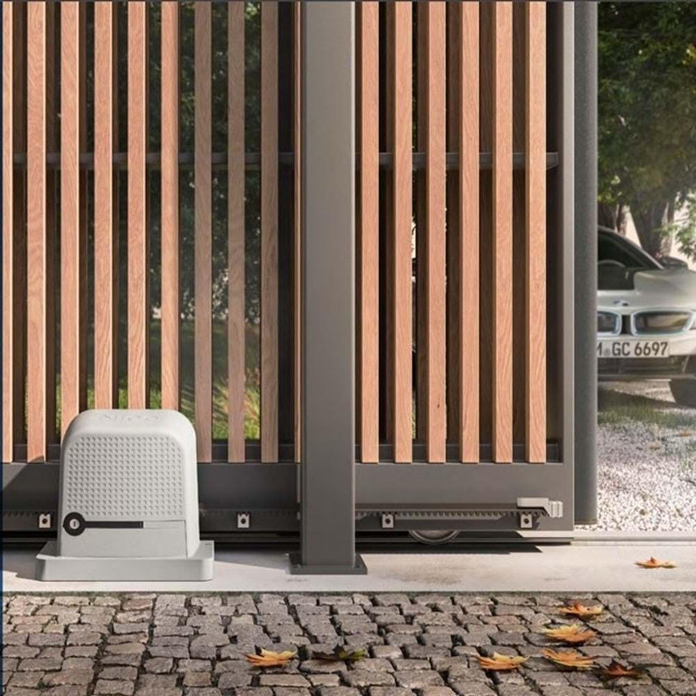 Nice Robus 600 Kg Taşıma Kapasiteli Yana Kayar Bahçe Kapı Motoru Yeni Model