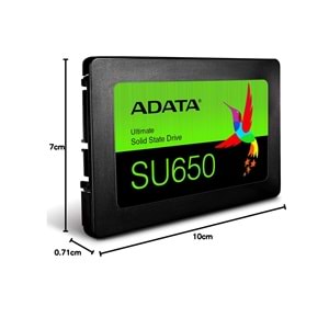 240GB Adata 2.5 SU650 520-450Mbs SSD Disk
