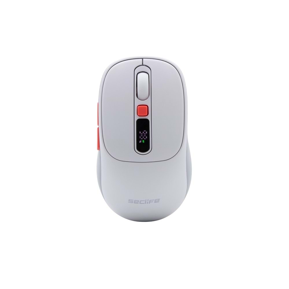 Seclife SC-300 Şarjlı Kablosuz Sessiz Mouse Beyaz