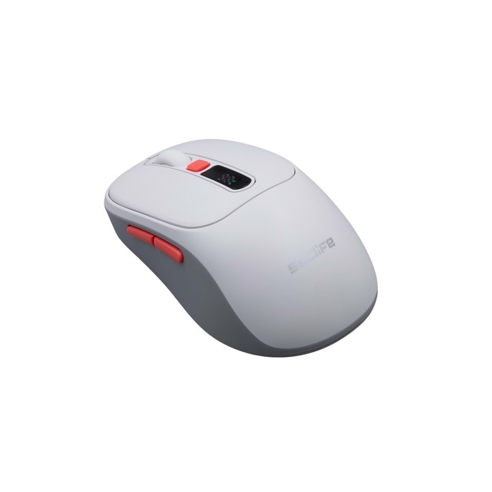 Seclife SC-300 Şarjlı Kablosuz Sessiz Mouse Beyaz