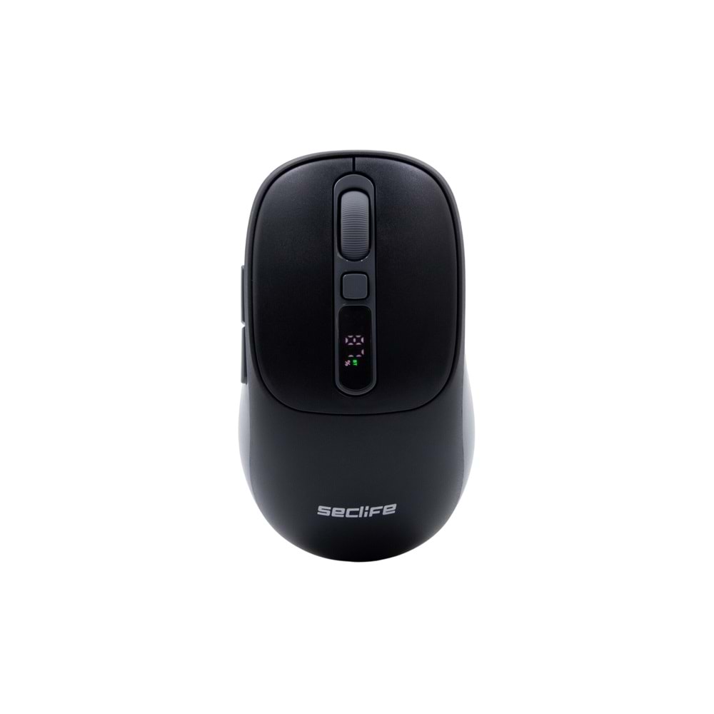 Seclife SC-400 Şarjlı Kablosuz Sessiz Mouse Siyah