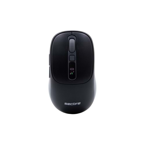 Seclife SC-400 Şarjlı Kablosuz Sessiz Mouse Siyah