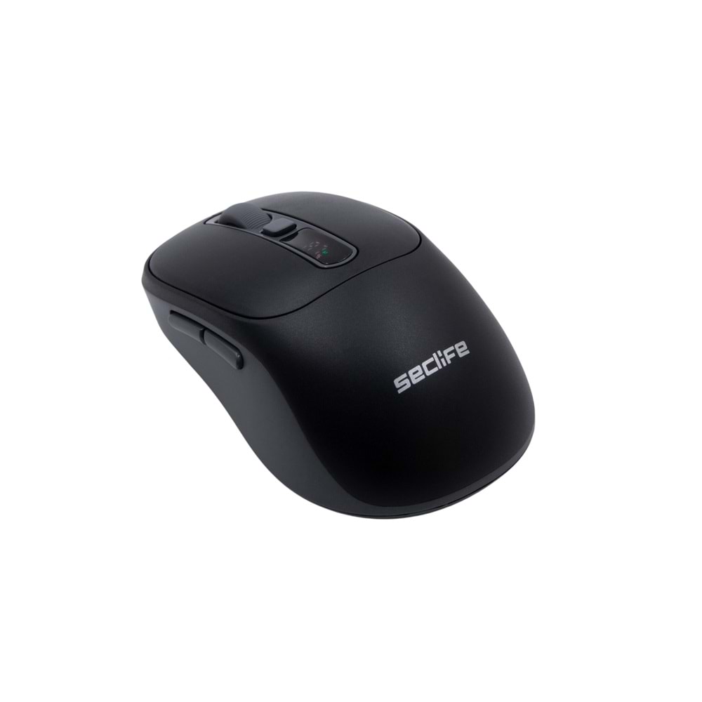 Seclife SC-400 Şarjlı Kablosuz Sessiz Mouse Siyah