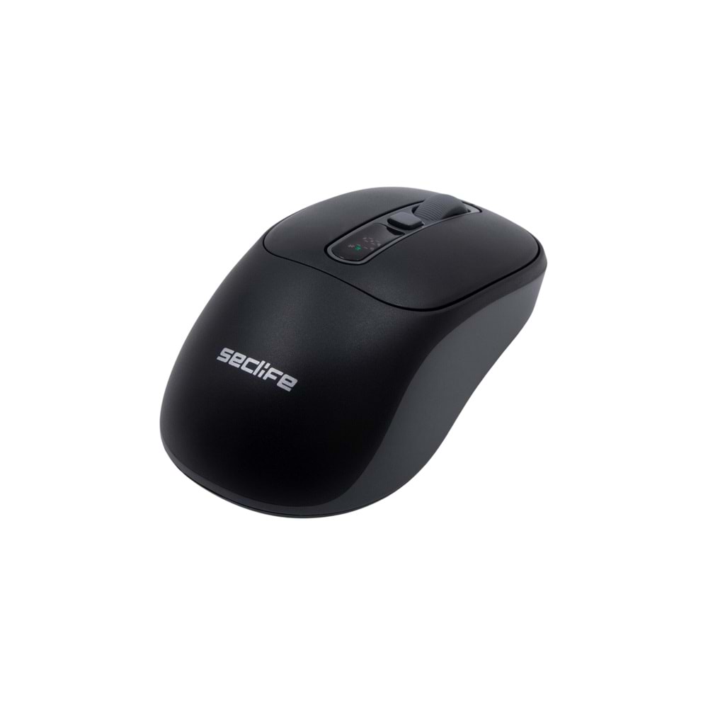 Seclife SC-400 Şarjlı Kablosuz Sessiz Mouse Siyah